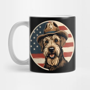 Soft-coated Wheaten Terrier 4th of July Mug